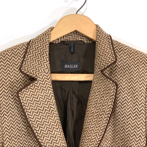 Basler Herringbone Pattern Blazer - Picture 2 of 7